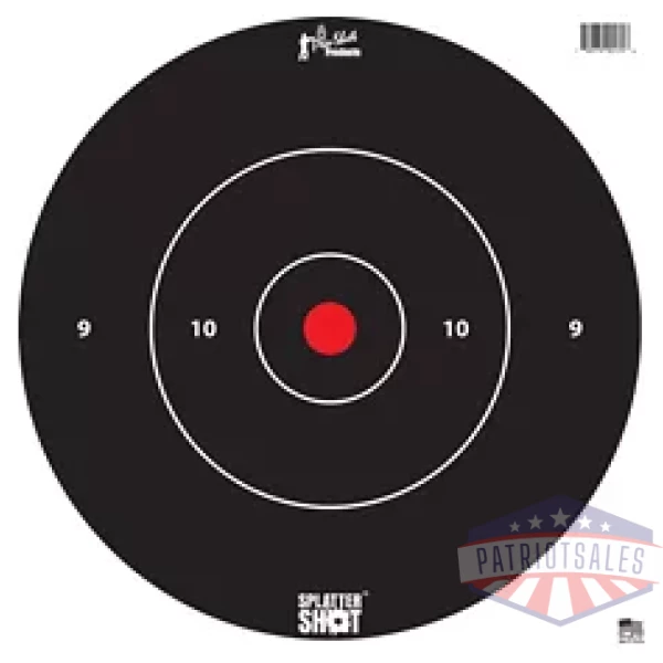 PRO-SHOT TARGET 12" WHT BULLSEYE 5PK