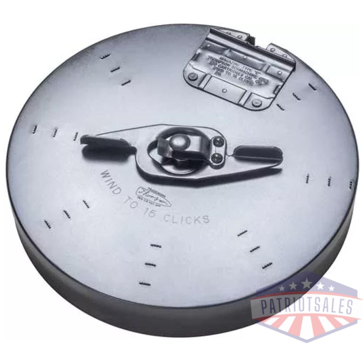 Qtmt14kt. Webp - thompson magazine drum 45acp - 100rd blued steel - qtmt14kt