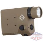 SIGHTMARK LOPRO FLASHLIGHT & - IR GREEN LASER DARK EARTH