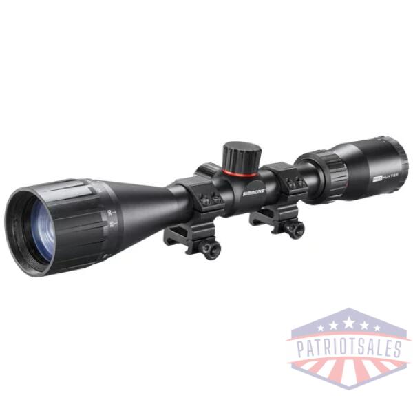 SIMMONS SCOPE PRO HUNTER - 4-12X40 TRUPLEX W/RINGS BLACK