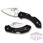 SPYDERCO DRAGONFLY2 BLACK FRN PLAIN