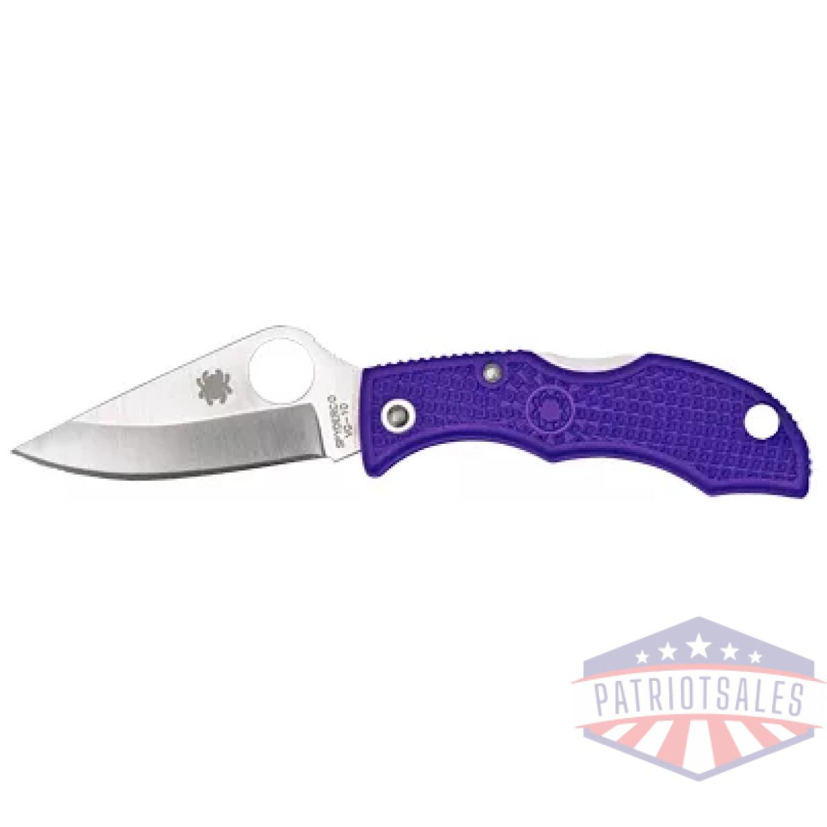 Spylprp3_1. Webp - spyderco ladybug3 purple frn plain - spylprp3 1