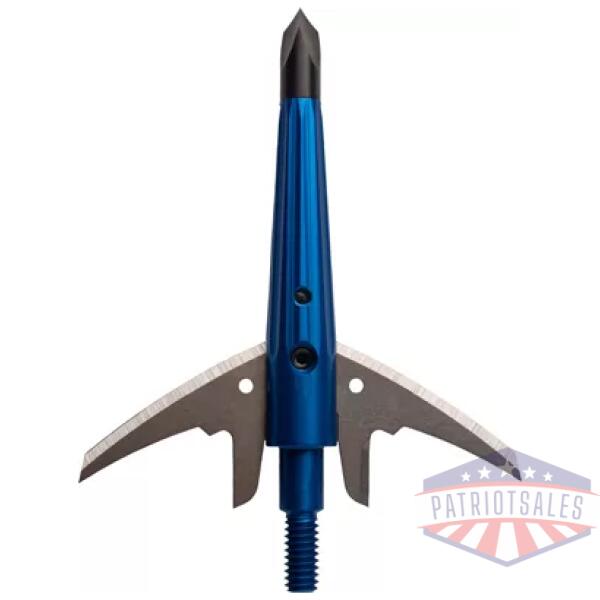 SWHACKER BROADHEAD LEVI MORGAN - 2-BLD CURVED 100GR 2" CUT 3PK