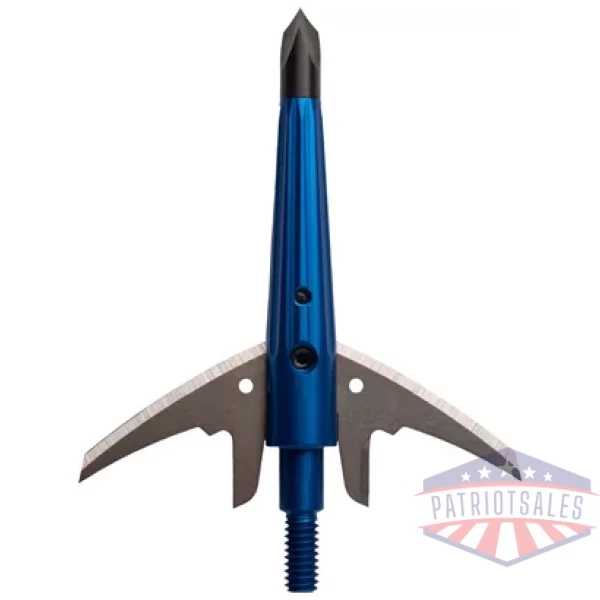 SWHACKER BROADHEAD LEVI MORGAN - 2-BLD CURVED 100GR 2" CUT 3PK