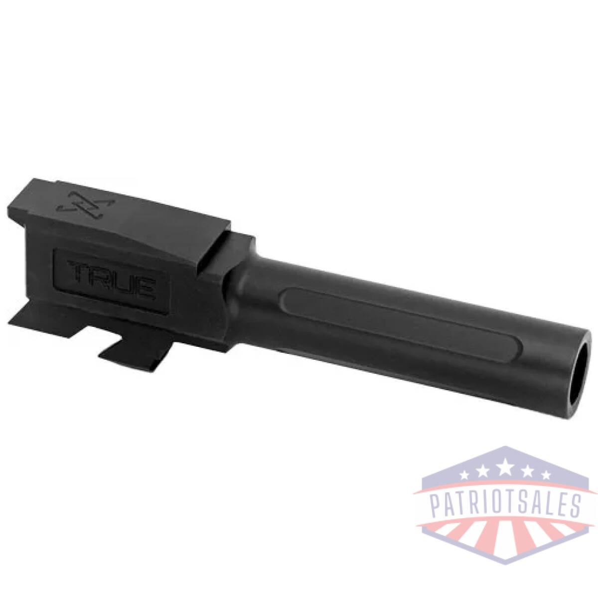 Tpg43bxbl. Webp - true precision barrel for g43 - non-threaded black nitride - tpg43bxbl