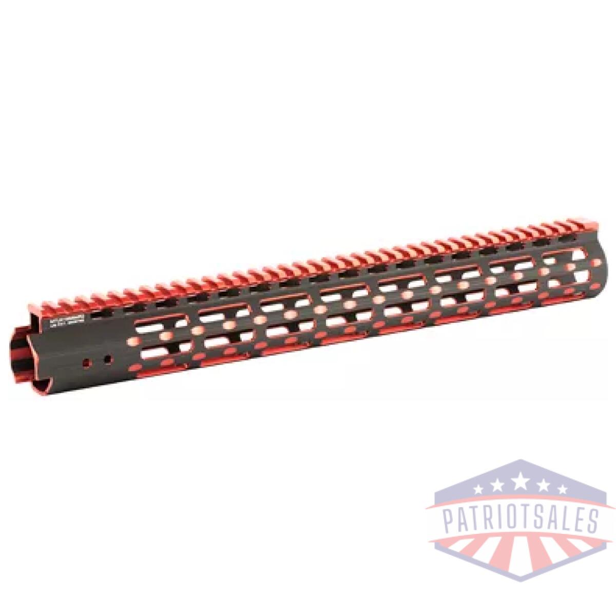 Utgmtu019ssmr2_1. Webp - utg pro m-lok 15"sslm 2tn rl blk/rd - utgmtu019ssmr2 1