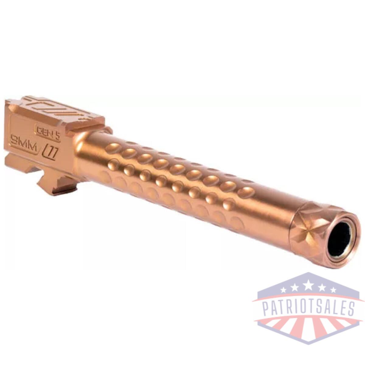 Zt35356. Webp - zev bbl-17-opt-5g-th-brz match - barrel g17 gen 5 threaded brz - zt35356