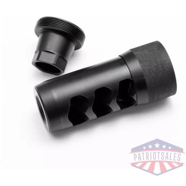 Area 419 Hellfire Self Timing Muzzle Brake 223/6mm Black Nitride 5/8-24