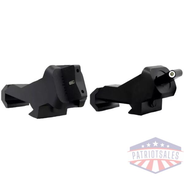 XS SightXTI2 DXT 45 Degree Offset BUIS Tritium Front & Rear