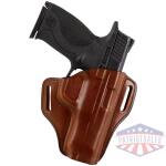 Bianchi Model 57 Remedy Open-Top Holster S&W M&P 9mm/.40 .45 4" Right Hand Plain Tan