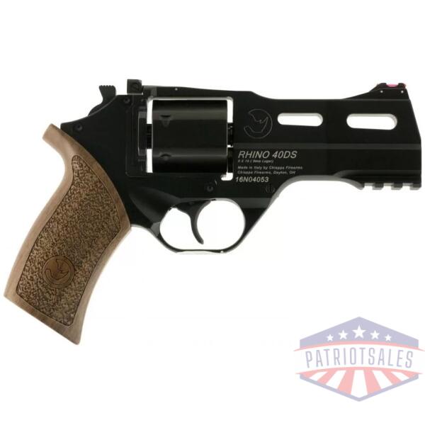 RHINO 9mm REVOLVER 40DS BLK 4 BBL 6RD