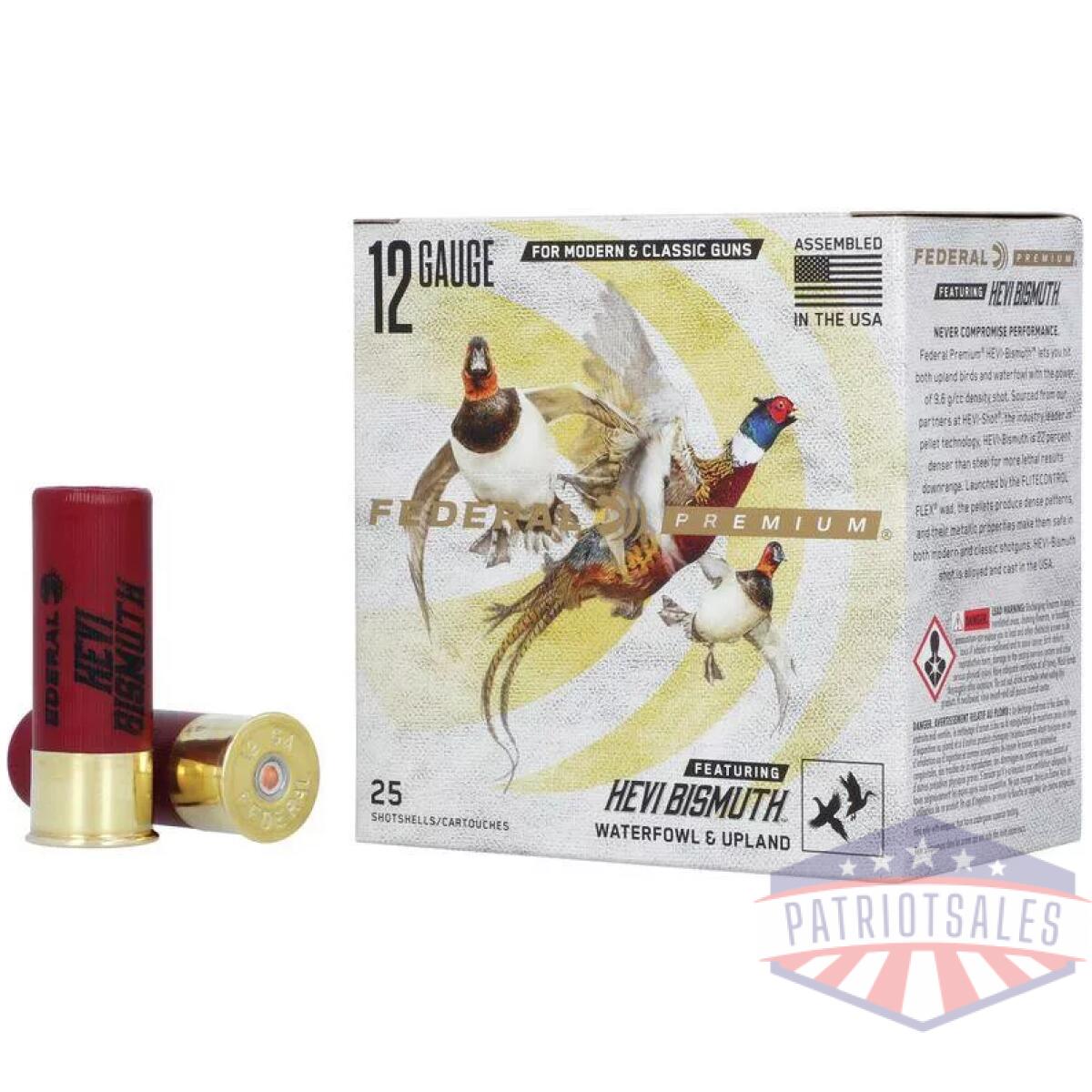 Https3a2f2fmedia. Chattanoogashooting. Com2fimages2fproduct2ffaphbx14452ffaphbx1443. Webp - federal hevi-bismuth shotshells 12ga 2-3/4" 1-1/4oz 1350 fps #5 25/ct - https3a2f2fmedia. Chattanoogashooting. Com2fimages2fproduct2ffaphbx14452ffaphbx1443
