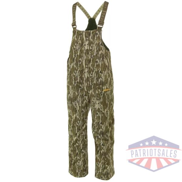Muddy TRX Waterproof Sherpa Fleece Bib Overalls Mossy Oak Bottomland L