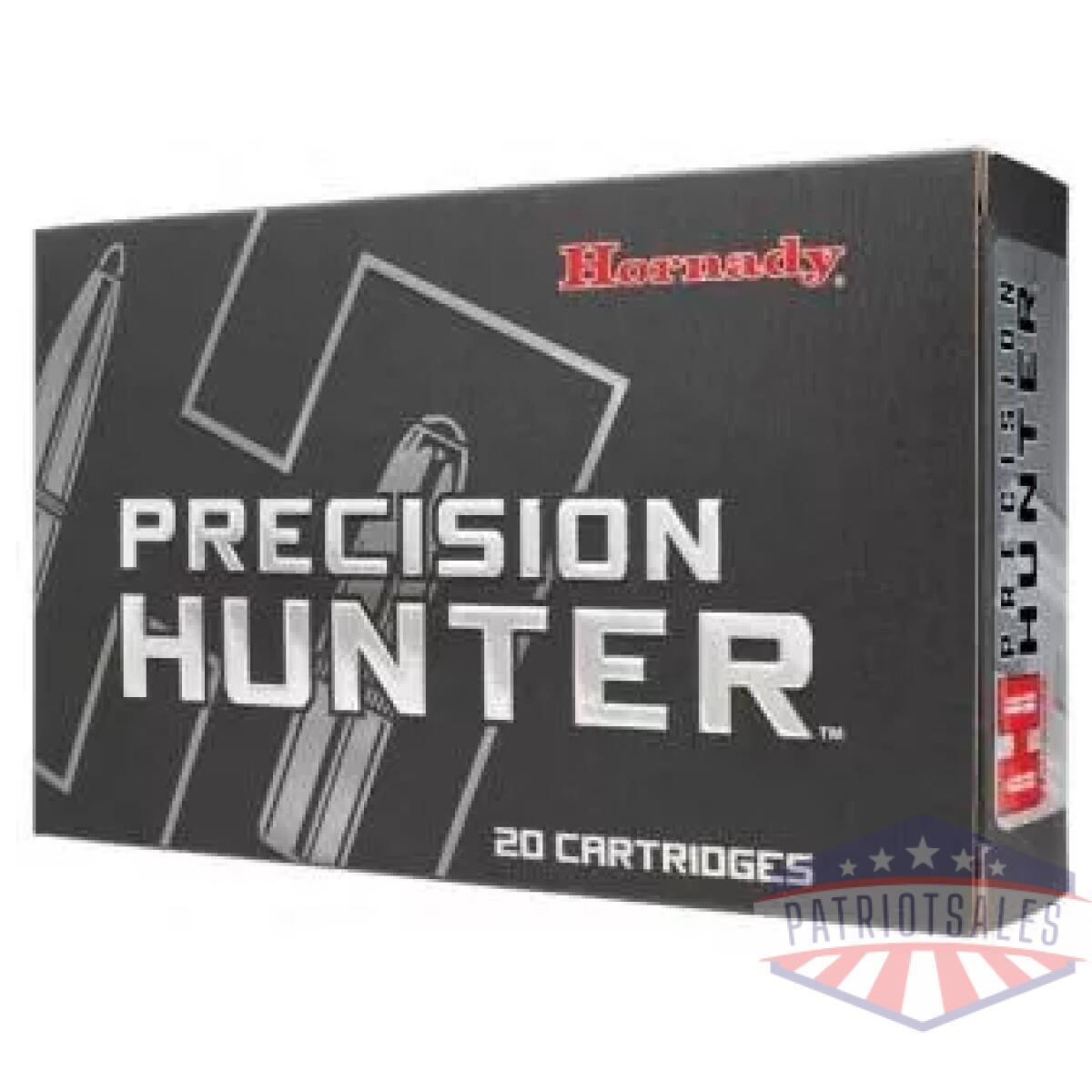 Hornady precision hunter rifle ammunition. 257 wby mag 110 gr eld-x 3240 fps 20/ct - image 1