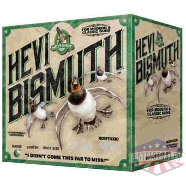 HEVI-SHOT HEVI BISMUTH 16 GA 2.75 IN 2 SHOT 1 1/8OZ- 25/BOX