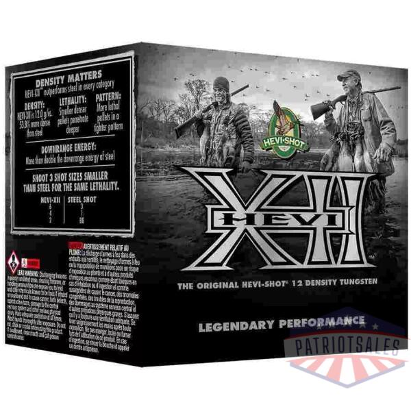 HEVI-Shot HEVI-XII Shotshells 12 ga 3" 1-1/4oz 1500 fps #6 25/ct