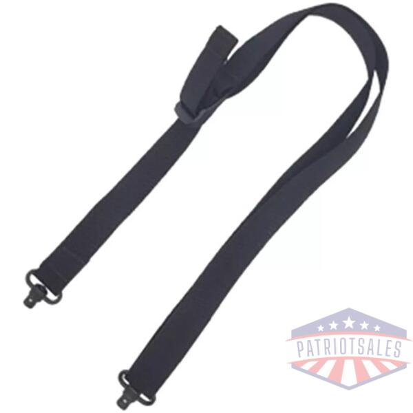 TacShield Sport Ridge 2 Point Rifle Sling 1" Wide QD Swivels Black