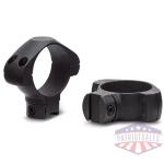 Konus 2-Piece Steel Riflescope Rings for Airguns & .22 Rails 30mm Medium - Black