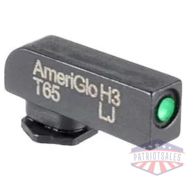 Ameriglo Tritium Front Handgun Sight for Glock Green with Black Front