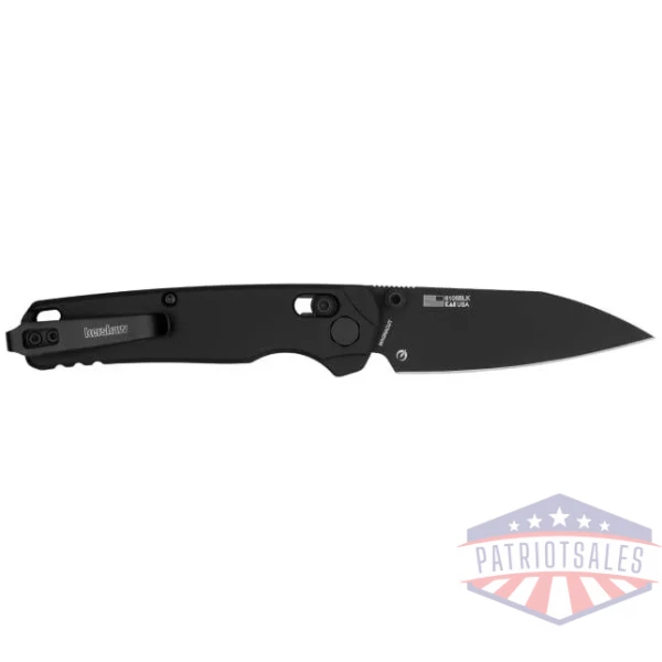 Kershaw Bel Air Folding Knife 3-1/10" Reverse Tanto Blade Black