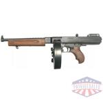 TOMMY GUN DELUXE PISTOL .45 CAL. LIGHTWEIGHT 10.5 BBL W/ 10 RD DRUM
