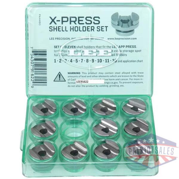 Lee X-Press Shell Holder Set