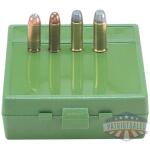 MTM P-64 Series Handgun Ammo Box for 50 AE 480 Ruger Green