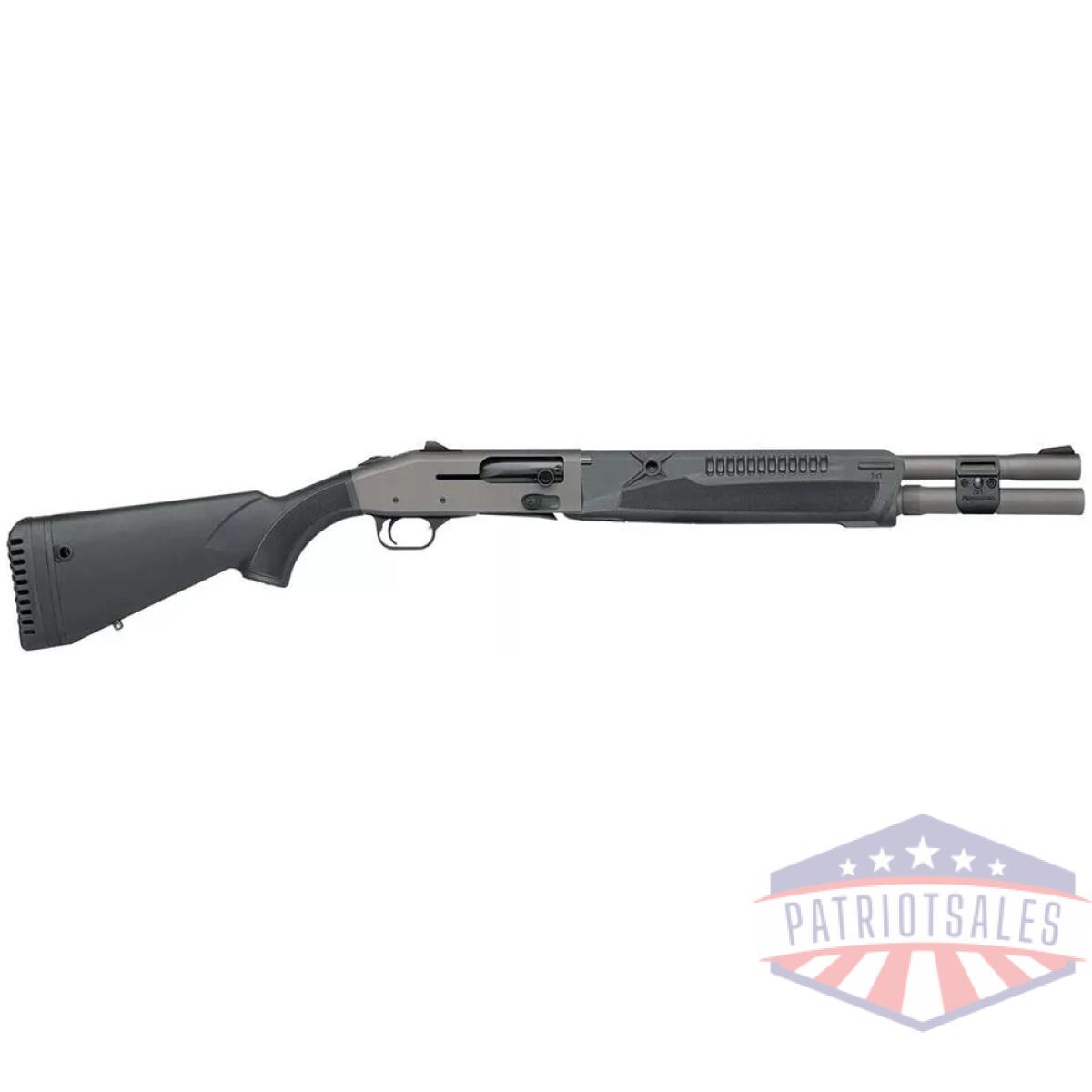 Mossberg 940 pro shotgun 12 ga 3" chamber 7rd magazine 18. 5" barrel tungsten grey - image 1