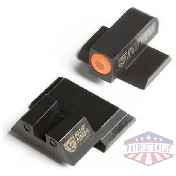 Perfect Dot NS Set with Orange Front + Black U Rear for S&W M&P