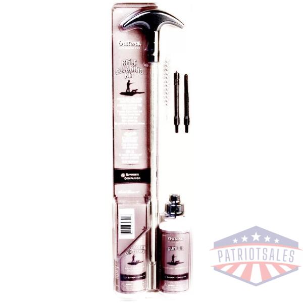 Outers Clamshell Brass Rifle Cleaning Kit - .22 cal