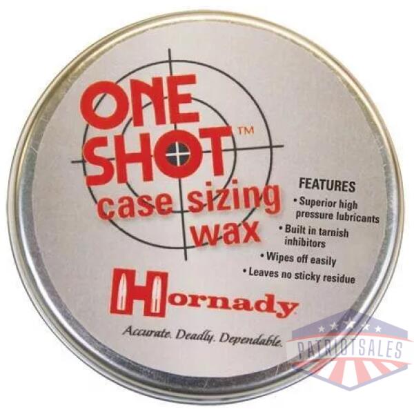 Hornady One Shot Case Sizing Wax - 2 oz.