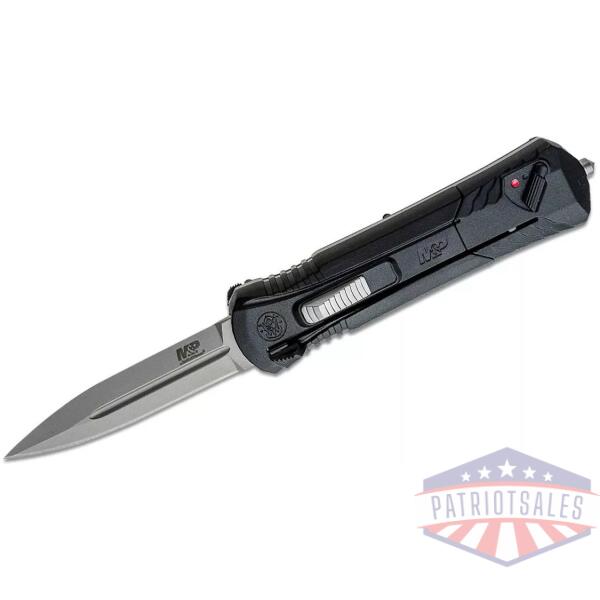 Smith & Wesson MPOTF10 OTF Assisted Knife 3 1/2" Spear Point Blade Black