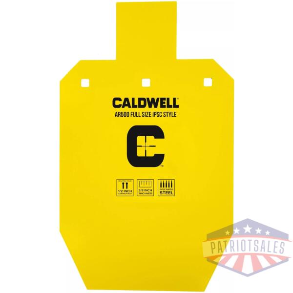 Caldwell AR500 Full Size IPSC Steel Target