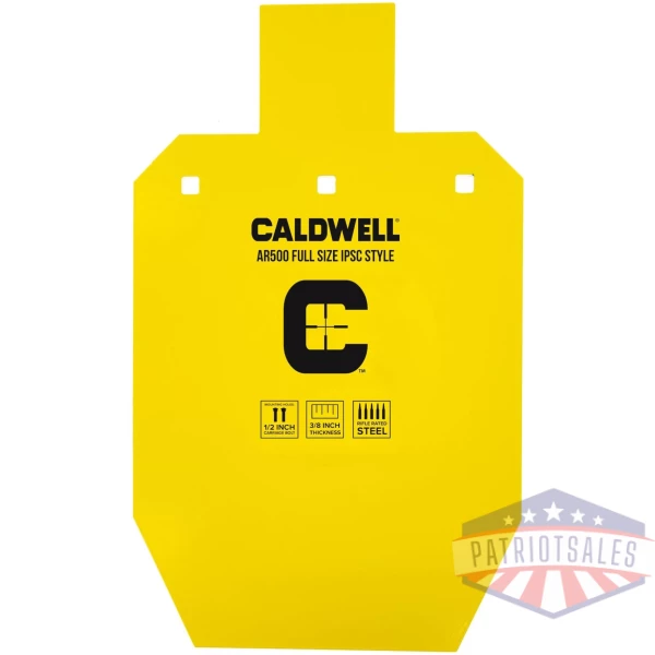 Caldwell AR500 Full Size IPSC Steel Target