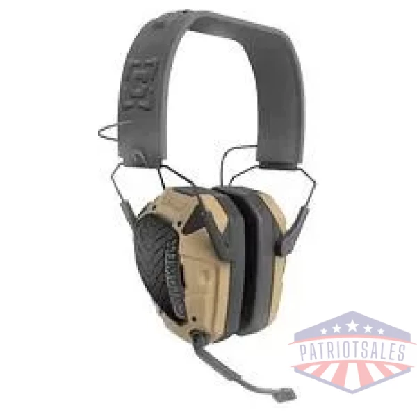 Caldwell EMax Pro Series Electronic Ear Muffs 30dB BT Tan Two Way Communication