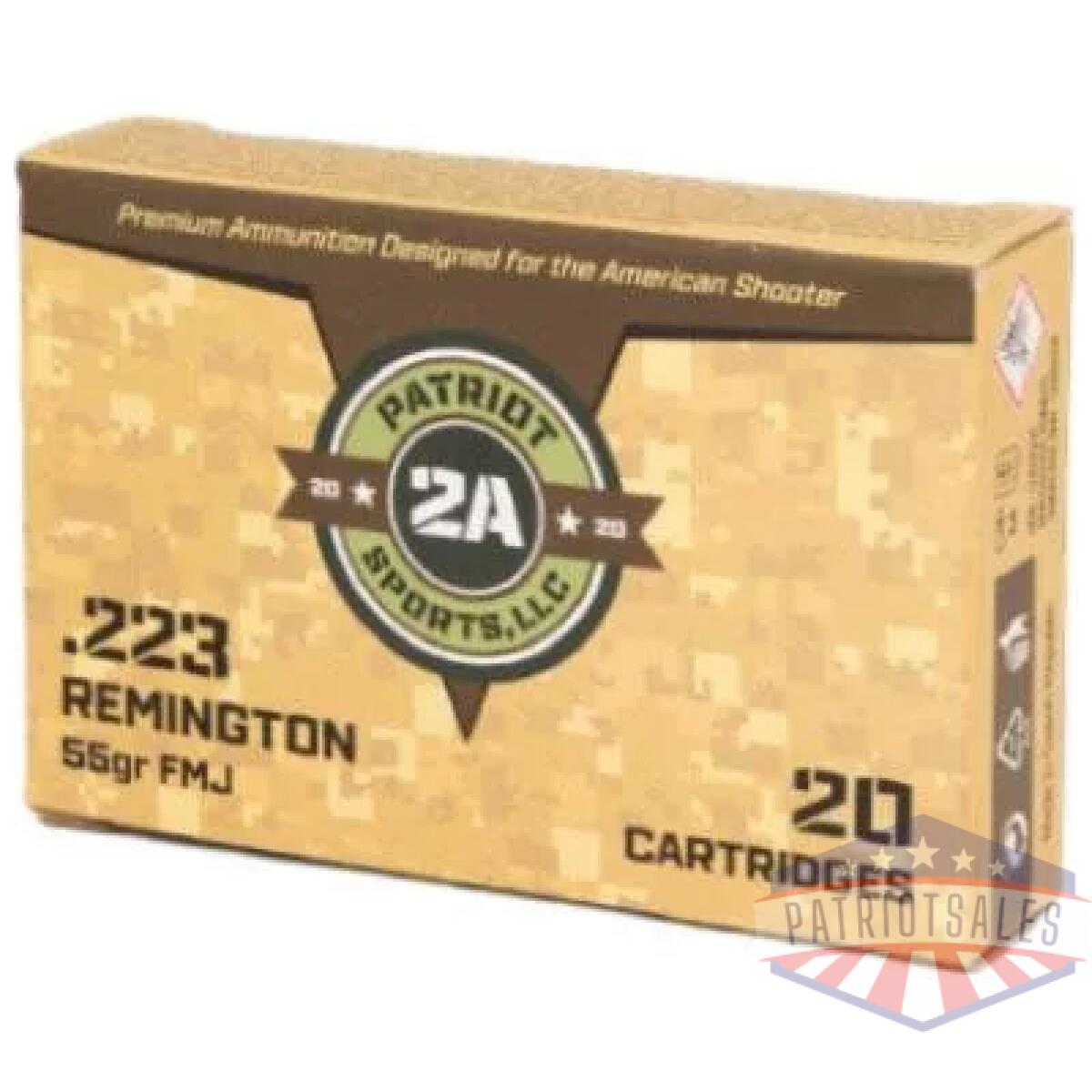 Https3a2f2fmedia. Chattanoogashooting. Com2fimages2fproduct2fpjp223055f2fpjp223055f. Webp - patriot sports rifle ammunition. 223 rem 55gr fmj 3280 fps 20/ct - https3a2f2fmedia. Chattanoogashooting. Com2fimages2fproduct2fpjp223055f2fpjp223055f