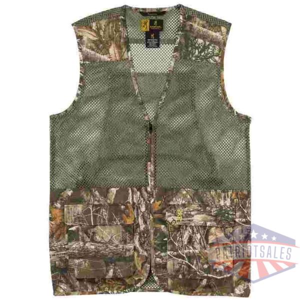 Browning Upland Dove Hunting Vest Realtree Edge Camo