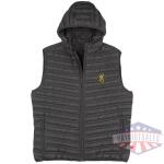 Browning Packable Puffer Hooded Vest Carbon S