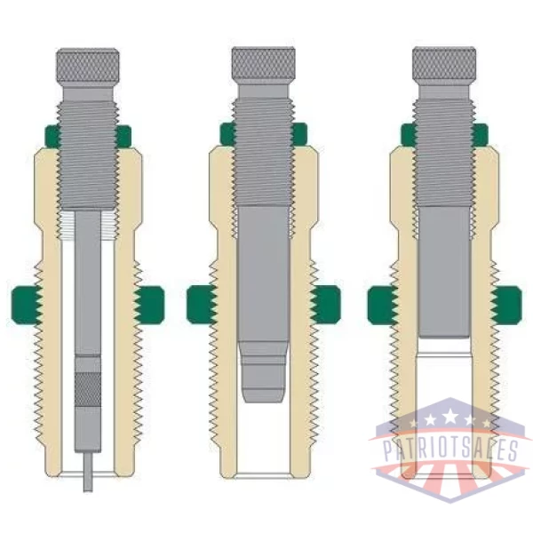 Redding Titanium Carbide Pistol Die Set 9mm Luger