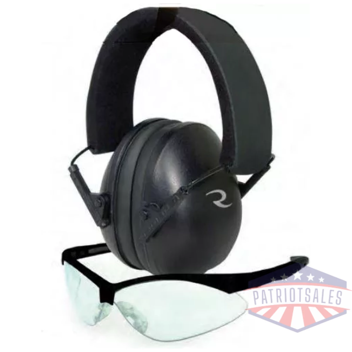 Radians combo set -lowset  black em with outback black clear glass nrr 21 - image 1