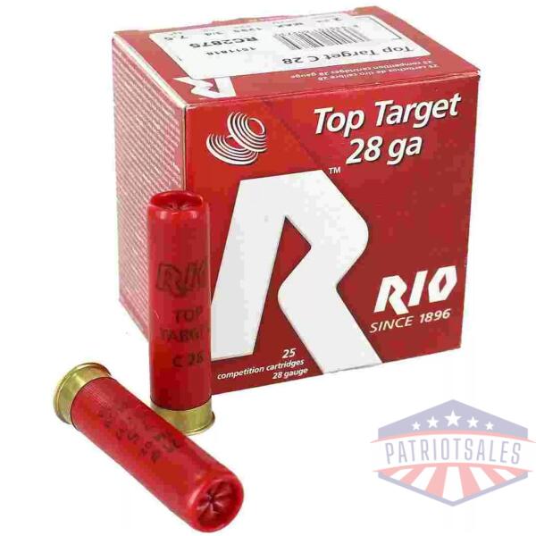 Rio Field 28 ga 2 3/4" MAX 3/4 oz #7.5 1295 fps - 25/box