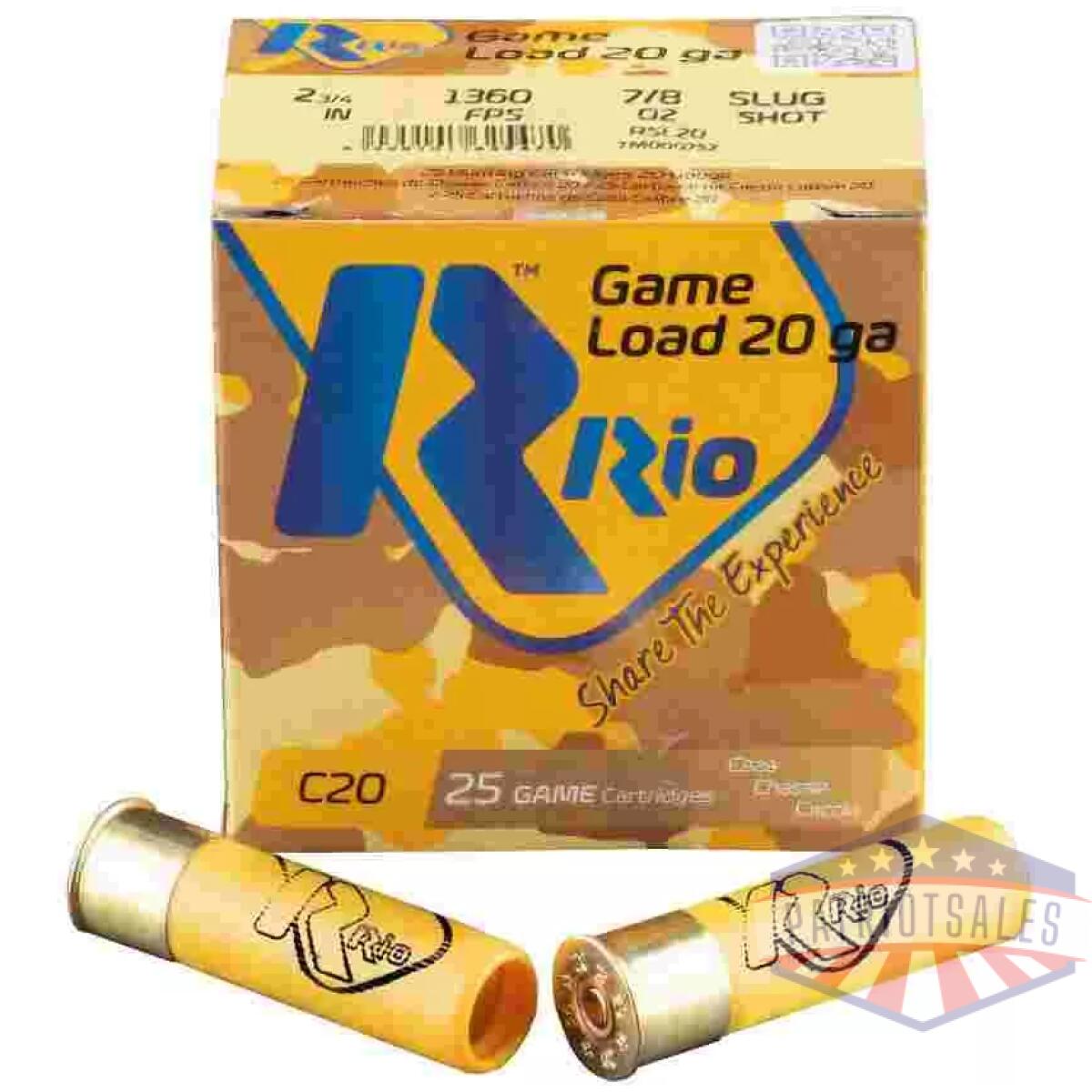 Https3a2f2fmedia. Chattanoogashooting. Com2fimages2fproduct2frorsl202fhigh-velocity-20-ga-slug-shell-rio-royal-star-25-count. Webp - rio royal star slug shotshell 20 ga 2-3/4" 7/8oz 1360 fps slug 25/ct - https3a2f2fmedia. Chattanoogashooting. Com2fimages2fproduct2frorsl202fhigh velocity 20 ga slug shell rio royal star 25 count