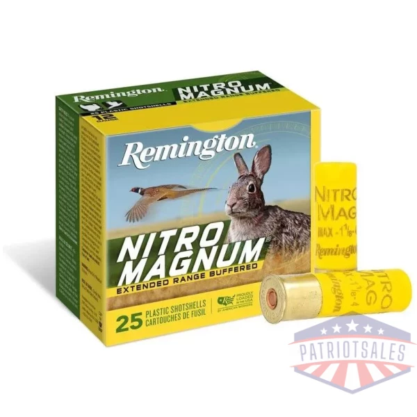 Remingto Nitro Magnum Shotshells 20 ga 2-3/4 in 1-1/8 oz #6 1175 fps 25/ct