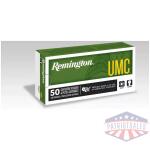 Remington UMC Handgun Ammunition .38 Spl(+P) 125 gr SJHP 945 fps 50/ct