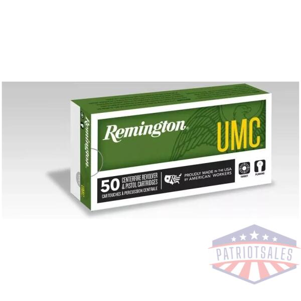 Remington UMC Handgun Ammunition .38 Spl(+P) 125 gr SJHP 945 fps 50/ct