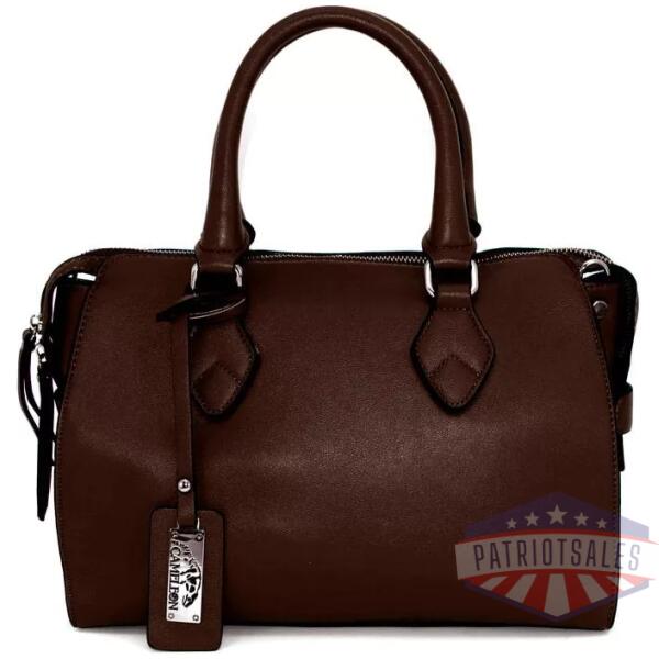 Rugged Rare Bella Concealed Carry Handbag Dark Chestnut
