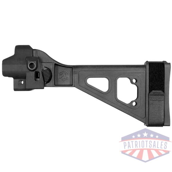 SB Tactical SBT5-22 Side Folding Brace for HK MP5 Black