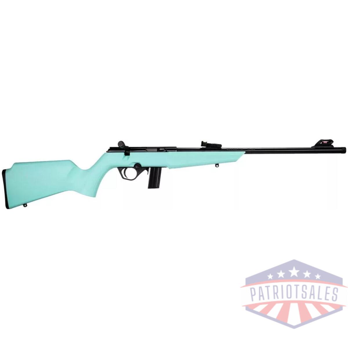 Rossi rb 22 compact rifle 22lr 10rd magazine 16. 5" barrel cyan - image 1