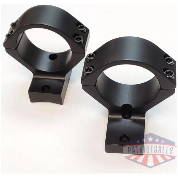 Talley CZ 600 Scope Mounts 1" Med Extended Black 2/ct