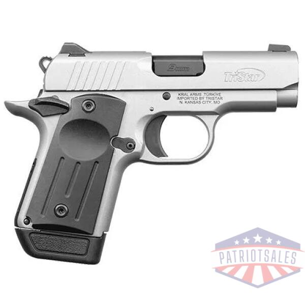 TriStar Protege X-Sub Compact Handgun 9mm Luger 7rd Magazine(1) 3.2" Barrel Silver